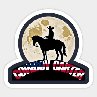 Cowboy Carter Western inspired caravan Sticker